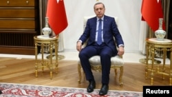 Redžep Tajip Erdogan u predsedničkoj palati