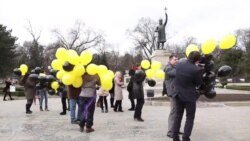 Flashmob Amnesty International la Chişinău