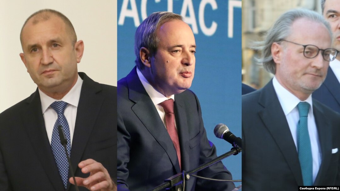 Румен Радев, Анастас Герџиков, Лозан Панов - кандидати за претседател на Бугарија