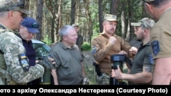 Заняття з бійцями тероборони Сумщини у 2022 році