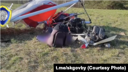 На месцы падзеньня дэльтапляну