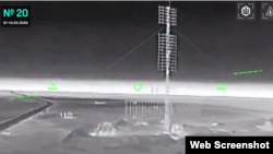 Атака на РЛС Небо-55Ж6 в Криму. Скріншот вмдео