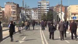 EU Foreign-Policy Chief Visits Mitrovica Bridge