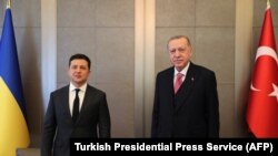 Архивска фотографија - Зеленски и Ердоган во Турција, 10 април 2021