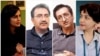 از راست: شیرین کریمی، محمد مالجو، پرویز صداقت، مهسا اسدالله‌نژاد