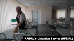 Чернобыль асханасында істейтін Клавдия Омельченко