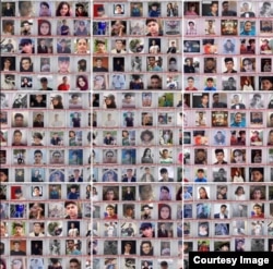 Фото загиблих учасників протестів в Ірані