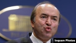 Tudorel Toader pe vremea când era ministru al Justiției