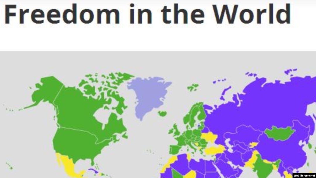 Судя по рейтингам Freedom House, для государств бывшего СССР характерна образцовая стагнация