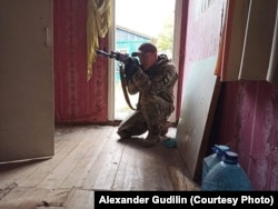 Александр Гудилин во время военной службы