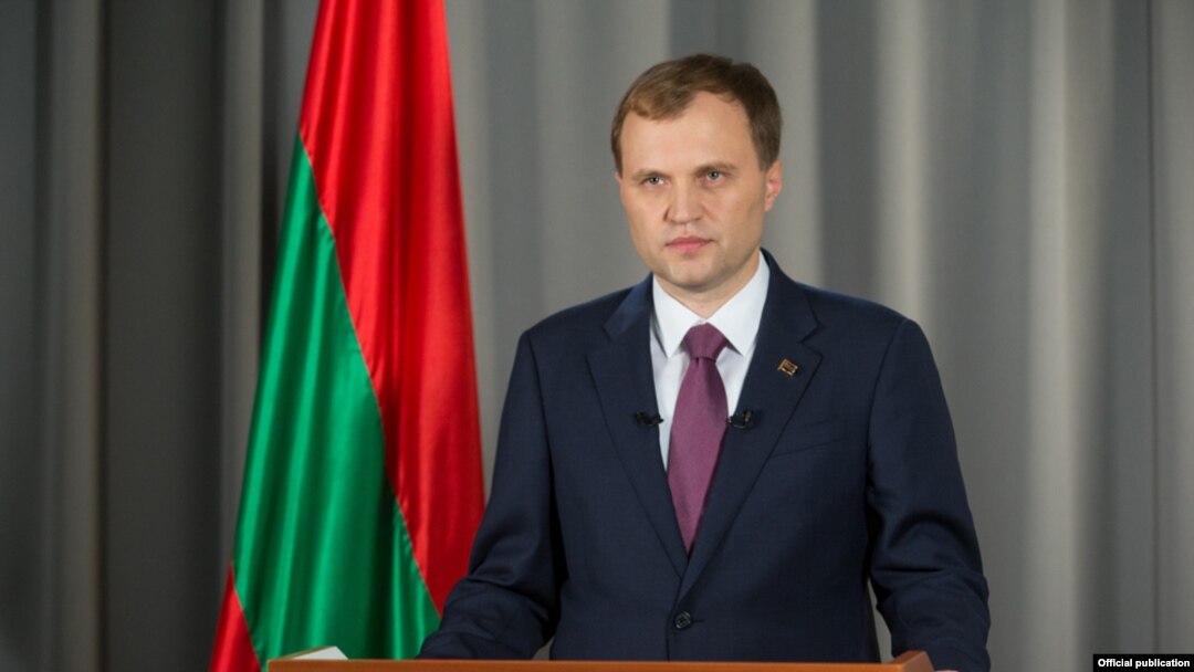 Yevgeny Shevchuk, the leader of Moldova's breakaway Transdniester region