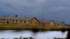 Auschwitz - Birkenau concentration camp, a look behind the barbed wire. 