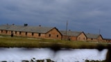 Auschwitz - Birkenau concentration camp, a look behind the barbed wire. 