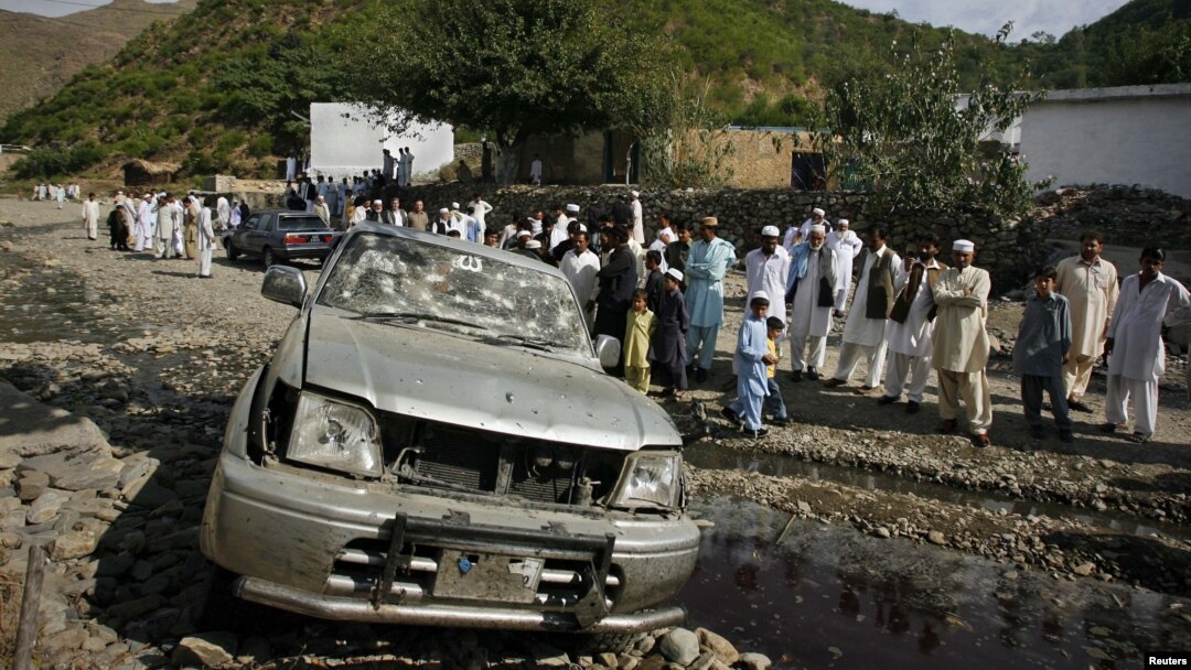 Swabi is the scene of occasional attacks, like this suicide bomb attack a year ago.