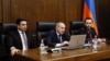 Armenia-PM Nikol Pashian, Alen Simonian In the National Assembly, 7Mar2025