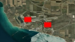 Пожар на территории "Таманьнефтегаза" на карте пожаров сервиса NASA FIRMS, 13 июня
