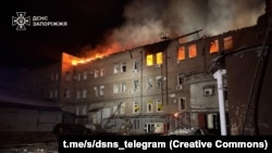 Последствия обстрела Запорожья