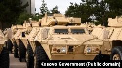 Autoblindat që Kosova bleu nga SHBA-ja. 