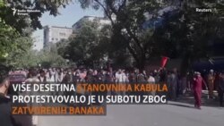 Protesti u Kabulu zbog zatvaranja banaka