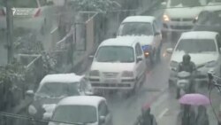 Güclü qar Hindistanın şimalını iflic edib