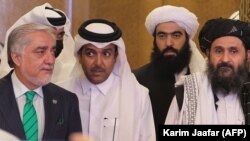 مقام های افغان و طالبان در دوحه پایتخت قطر