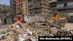 Some of the aftermath of the crackdown by Egyptian security forces on Islamist protesters in Cairo.