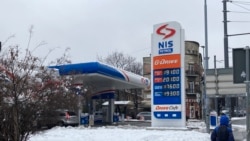 Benzinska pumpa Naftne industrije Srbije (NIS), Beograd, 6. januar 2026. 