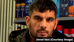 واحد الله نژند ورزشکار مبارزات آزاد افغانستان 