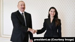 ილჰამ ალიევი და მარიამ ქვრივიშვილი