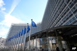 Штаб Евросоюза в Брюсселе. Бельгия, 25 марта 2024 года