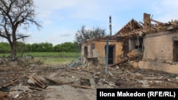 Localitatea Novopavlivka din regiunea Dnipropetrovsk, aproape de linia frontului, sub atacuri constante ale armatei ruse, mai 2025.