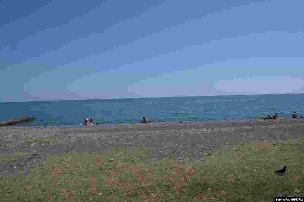 Abhazia, Georgia 2016: &nbsp;Plaja orașului, Suhumi