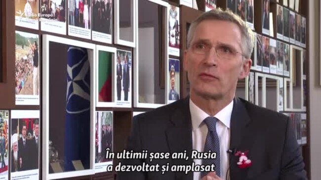 Stoltenberg: NATO nu va amplasa lansatoare terestre de rachete nucleare în Europa