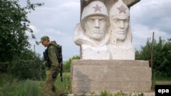 Проросійський сепаратист, архівне фото 