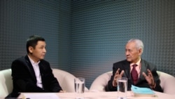 Kazakhstan - Kasym Amanzhol and Otegen Yksanov, AzattyqLive. Almaty, 20Jan2016