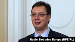 Новоизбранный президент Сербии Александр Вучич. 