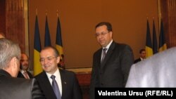 Emil Boc şi Marian Lupu