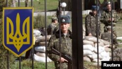 Одна з військових частин на південному заході від Сімферополя
