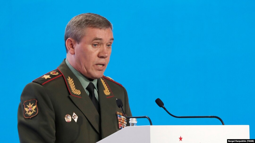 Глава Генштаба ВС России, генерал армии Валерий Герасимов