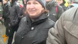 Маладая жанчына Лукашэнку: «Сыходзь!»