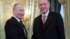 Путин и Эрдоган на переговорах в Москве в апреле 2019