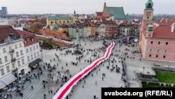 Сьвяткаваньне Дня Волі ў Варшаве, 2026 год. Ілюстрацыйнае фота