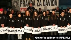 Predstavnici Grupe “Pravda za Davida” podsjetili su i na sve izgubljene mlade živote čija ubistva još nisu riješena u Republici Srpskoj