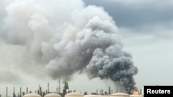 Бахрейннің Ситра аралындағы мұнай өңдеу зауыты. 9 наурыз, 2026 жыл.