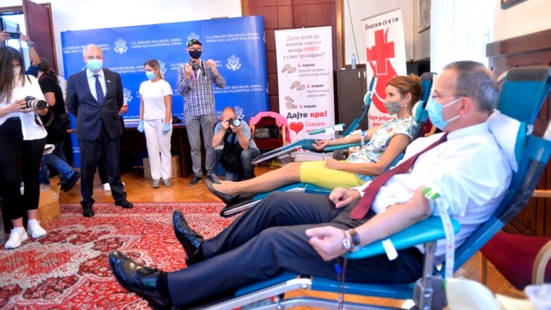 U Beogradu dobrovoljno davanje krvi povodom godišnjice napada na SAD