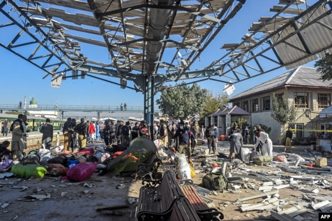 The Baloch Liberation Army carried out an attack at a railway station in Quetta, the capital of Pakistan's Balochistan Province, on November 9.