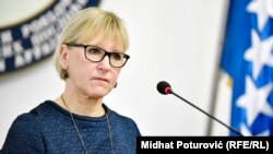 Голова МЗС Швеції Вальстрем: ми дуже жорстко відреагуємо на так звані «вибори» на Донбасі