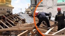 Російський удар по Лаврі: як відновлюють Успенський собор
