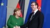 Angela Merkel i Aleksandar Vučić, Berlin