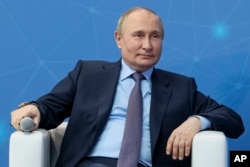 Russian President Vladimir Putin in Moscow on June 9.